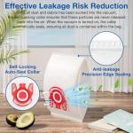 20 Pack 3D Airclean FJM Vacuum Cleaner Bags Compatible with Miele FJM Vacuum Cleaner, Compact C1, Compact C2, Complete C1, S241, S290, S300i, S500, S700, S4, S6 Series, Replaces Part 10123220