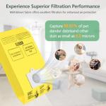 15 Pack Canister Vacuum Cleaner Bags Compatible with Kenmore Canister Type C/Q 5055, 50555, 50557, 50558 and Type C-5, C-18, 53292, 200 Series, 400 Series, 600 Series, 700 Series, 800 Series Vacuum