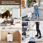 Thamtu Touchless Vacuum Automatic Dustpan with 2 Operation Modes - Ultra Fast & Powerful Corded Canister Pet Vacuum Electric Dustpan for Sweeping Pet Hair, Salon, Food Crumbs & Dirt