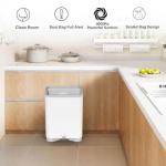 Thamtu Touchless Vacuum Automatic Dustpan with 2 Operation Modes - Ultra Fast & Powerful Corded Canister Pet Vacuum Electric Dustpan for Sweeping Pet Hair, Salon, Food Crumbs & Dirt