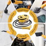 Handheld Steam Cleaner, 10s Fast Handheld Heating Steamer for Cleaning 15-in-1 High Pressure Steam Cleaner for Home & Kitchen, Grease, Grout, Tile,Floor,Couch and Car