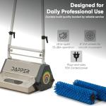 18" Counter-Rotating Brush (CRB) Commercial Carpet & Hard Floor Cleaning Machine – 450 RPM, Quiet 53 dBA, Heavy-Duty 53 lb Scrubber – Ideal for Gyms, Retail & Mid-Size Facilities