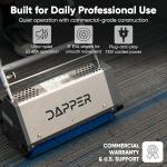 14" Counter-Rotating Brush (CRB) Carpet & Hard Floor Cleaning Machine – 450 RPM, Quiet 53 dBA, Compact 41 lb Commercial Scrubber – Ideal for Offices, Hotels & Small Spaces