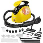 Steam Cleaner, Steam Cleaner For Home, Handheld Steamer For Cleaning With 21 Accessories, 248 °F High Temperature, Suitable for Grout, Floor. Sofas, Upholstery, Yellow