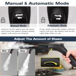 Waitbird steam cleaner,household steam cleaner,handheld steam cleaner with 21 accessories,248 ° F high temperature,suitable for cement slurry,flooring,sofas,interior decoration,toys, oil stains,ovens