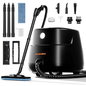 Powerful Steam Cleaner for Home, Chemical-Free Multipurpose Steam Cleaner, 3-Steam Volumes Comfy Handle, Portable Deep Cleaning Lightweight Steamer for Car Detailing Carpet Upholstery Tile Grout