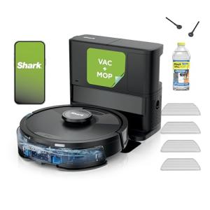 Shark Matrix Plus Robot Vacuum and Mop, Sonic Mopping, Home Mapping, Clean Edge, for Pet Hair, for Carpets and Hard Floor, UR2650WS