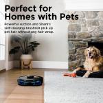 Shark Matrix Plus Robot Vacuum and Mop, Sonic Mopping, Home Mapping, Clean Edge, for Pet Hair, for Carpets and Hard Floor, UR2650WS