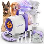 Oneisall Dog Grooming Vacuum with Low Noise