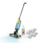 Shark VACMOP Reveal NEW Cordless Hard Floor Cleaner, Vacuum & Spray Mop, Powerful Suction, Lightweight, Illumination Light, Includes 4 Disposable Pads, 12oz Pet Multi-Surface Cleaning Solution, VM401