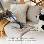 Shark PowerDetect Cordless Stick Vacuum, Powerful Suction, HEPA Filtration, Carpet & Hard Floor, Portable, Stick Vacuum for Pet Hair, Java Ice Blue, IP1255