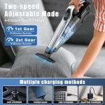 SAKOLD Cordless Handheld Car Vacuum with Strong Suction