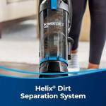 BIISSELLLL Power Force Helix Bagless Upright Vacuum, Powerful Suction for Pet Hair,Carpet, Tile & Hardwood,Cleaning, Scatter-Free Technology, Large Dirt Tank, 23ft Cord, 5 Height Settings
