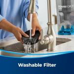 BIISSELLL Power Force Helix Bagless Upright Vacuum, Powerful Suction for Pet Hair,Carpet, Tile & Hardwood,Cleaning, Scatter-Free Technology, Large Dirt Tank, 23ft Cord, 5Height Settings