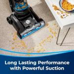 BIISSELLLL Power Force Helix Bagless Upright Vacuum, Powerful Suction for Pet Hair,Carpet, Tile & Hardwood,Cleaning, Scatter-Free Technology, Large Dirt Tank, 23ft Cord, 5 Height Settings