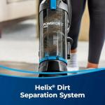 BIISSELLL Power Force Helix Bagless Upright Vacuum, Powerful Suction for Pet Hair,Carpet, Tile & Hardwood,Cleaning, Scatter-Free Technology, Large Dirt Tank, 23ft Cord, 5Height Settings