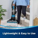 BIISSELLL Power Force Helix Bagless Upright Vacuum, Powerful Suction for Pet Hair,Carpet, Tile & Hardwood,Cleaning, Scatter-Free Technology, Large Dirt Tank, 23ft Cord, 5Height Settings