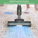 ENCHE Cordless Stick Vacuum Cleaner, 45KPA Powerful Suction 50Mins Runtime, Lightweight 6-in-1 Vacuum with LED Touch Screen Anti-Tangle for Pet Hair Hard Floor Carpet Home Car