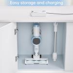 ENCHE Cordless Stick Vacuum Cleaner, 45KPA Powerful Suction 50Mins Runtime, Lightweight 6-in-1 Vacuum with LED Touch Screen Anti-Tangle for Pet Hair Hard Floor Carpet Home Car