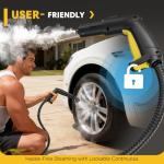Powerful Steam Cleaner with 26 Accessories and Safety Lock