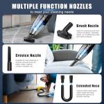 Upbooz Cordless Handheld Vacuum with Strong Suction