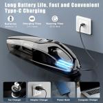 Upbooz Cordless Handheld Vacuum with Strong Suction
