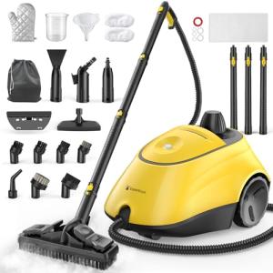 Powerful Steam Cleaner with 26 Accessories and Safety Lock