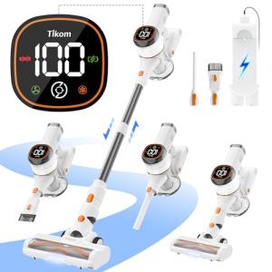 Tikom V500 Cordless Vacuum with LED Touch Screen