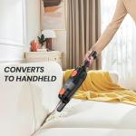 Candy Corded Stick Vacuum with Powerful Suction