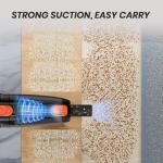 Candy Corded Stick Vacuum with Powerful Suction