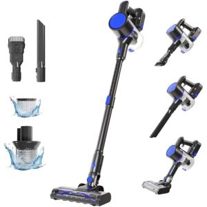 Cordless Lightweight Vacuum with LED Lights and Anti-Tangle