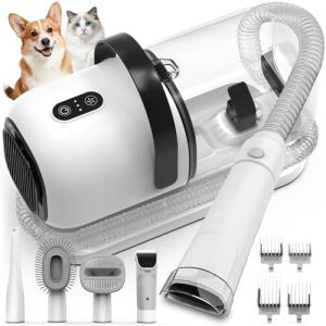 FIXR Dog Grooming Vacuum and Clipper Kit