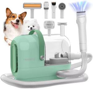 HEAPETS Dog Grooming Vacuum with 7 Tools