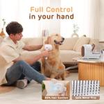 HEAPETS Dog Grooming Vacuum Kit with 7 Tools