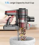 CHEBIO Cordless Stick Vacuum with Strong Suction