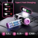 Wansimoo Portable Handheld Vacuum with Strong Suction