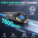 Cordless Handheld Vacuum with 15,000PA Suction