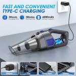 Gxzsk Rechargeable Cordless Handheld Vacuum Cleaner