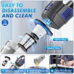 Gxzsk Rechargeable Cordless Handheld Vacuum Cleaner