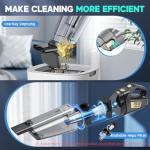 Cordless Handheld Vacuum with 15,000PA Suction