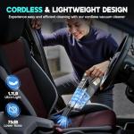 Cordless Handheld Vacuum with 15,000PA Suction