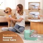 HEAPETS Dog Grooming Vacuum with 7 Tools