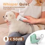 HEAPETS Dog Grooming Vacuum with 7 Tools