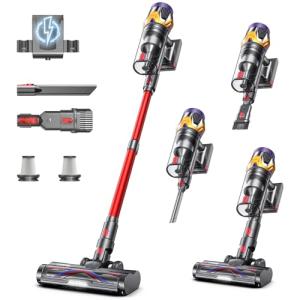 Powerful Cordless Vacuum Cleaner with Touch Screen