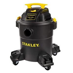 Stanley 6 Gallon Wet/Dry Vacuum, 4 HP