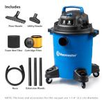 Vacmaster 5-Gallon 3 HP Wet/Dry Vacuum