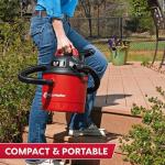 Vacmaster 2.5-Gallon Wall Mount Wet/Dry Vacuum