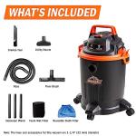 Armor All 4 Gallon Wet/Dry Vacuum with Attachments