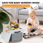 4 Pack Large Storage Bins with Lids