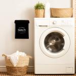 MONJITA Wall-Mounted Magnetic Lint Bin - Black